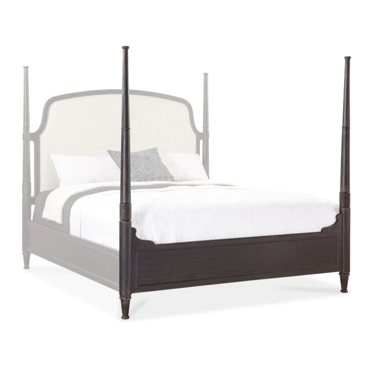 Americana King Upholstered Poster Bed Beds Beds 15