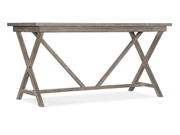 Commerce and Market Commerce & Market Trestle Desk Desks Brown