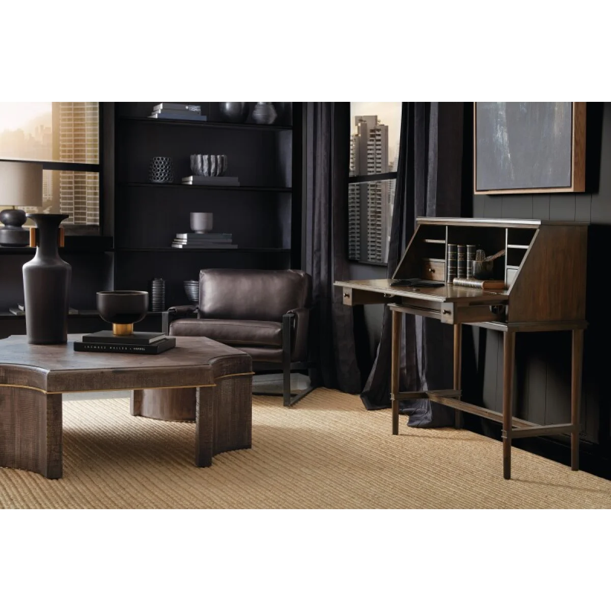 Commerce and Market Commerce & Market Secretariat Secretary Desks Brown 13