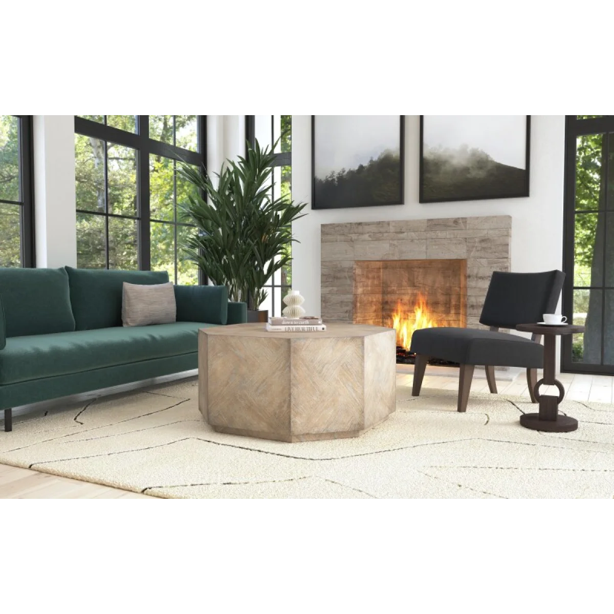 Commerce and Market Commerce & Market Round Side Table Accent Furniture Accent Furniture 7