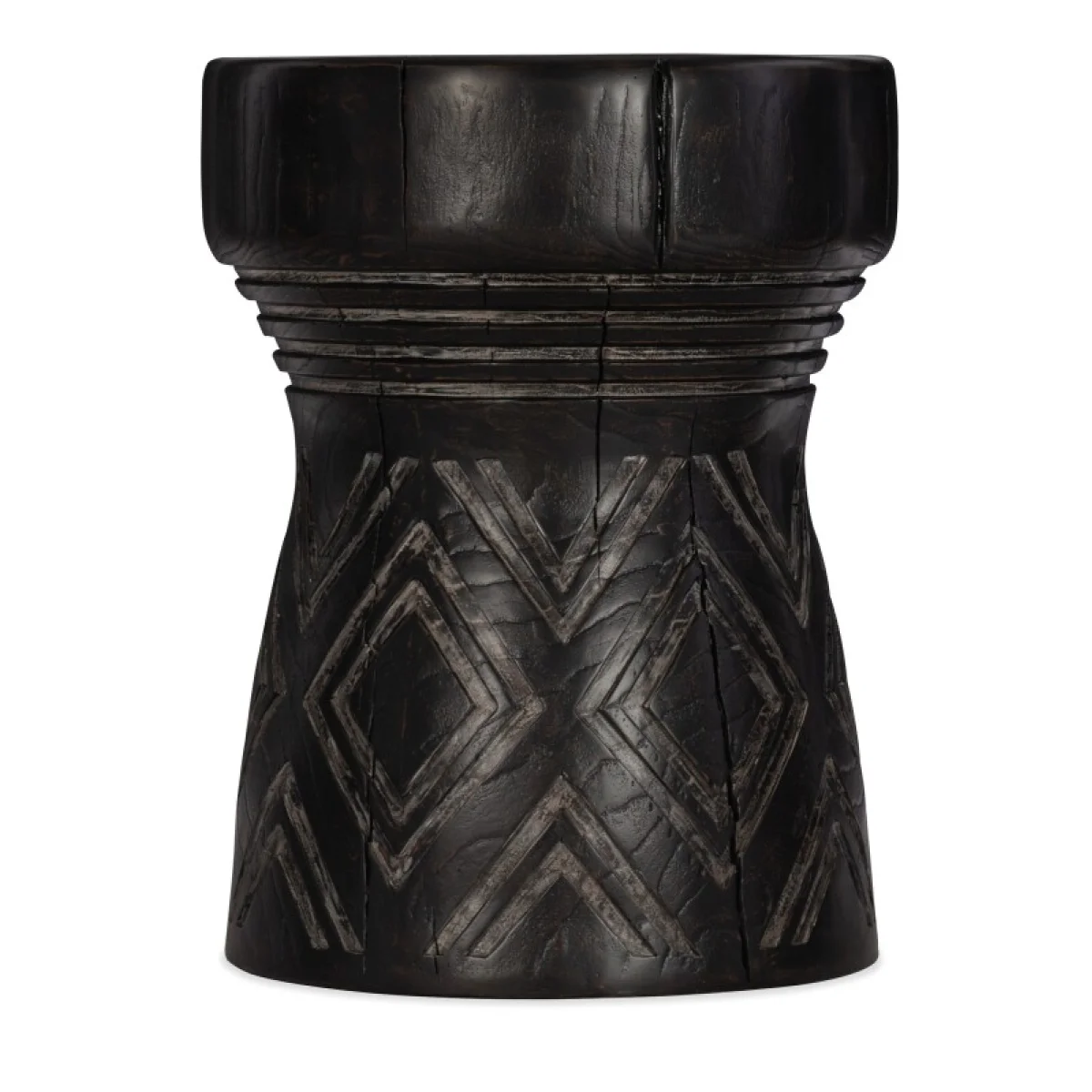 Commerce and Market Commerce & Market Carved Stump Side Table Accent Furniture Accent Furniture 4