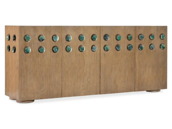 Commerce and Market Pilea Entertainment Credenza Entertainment Stands Brown
