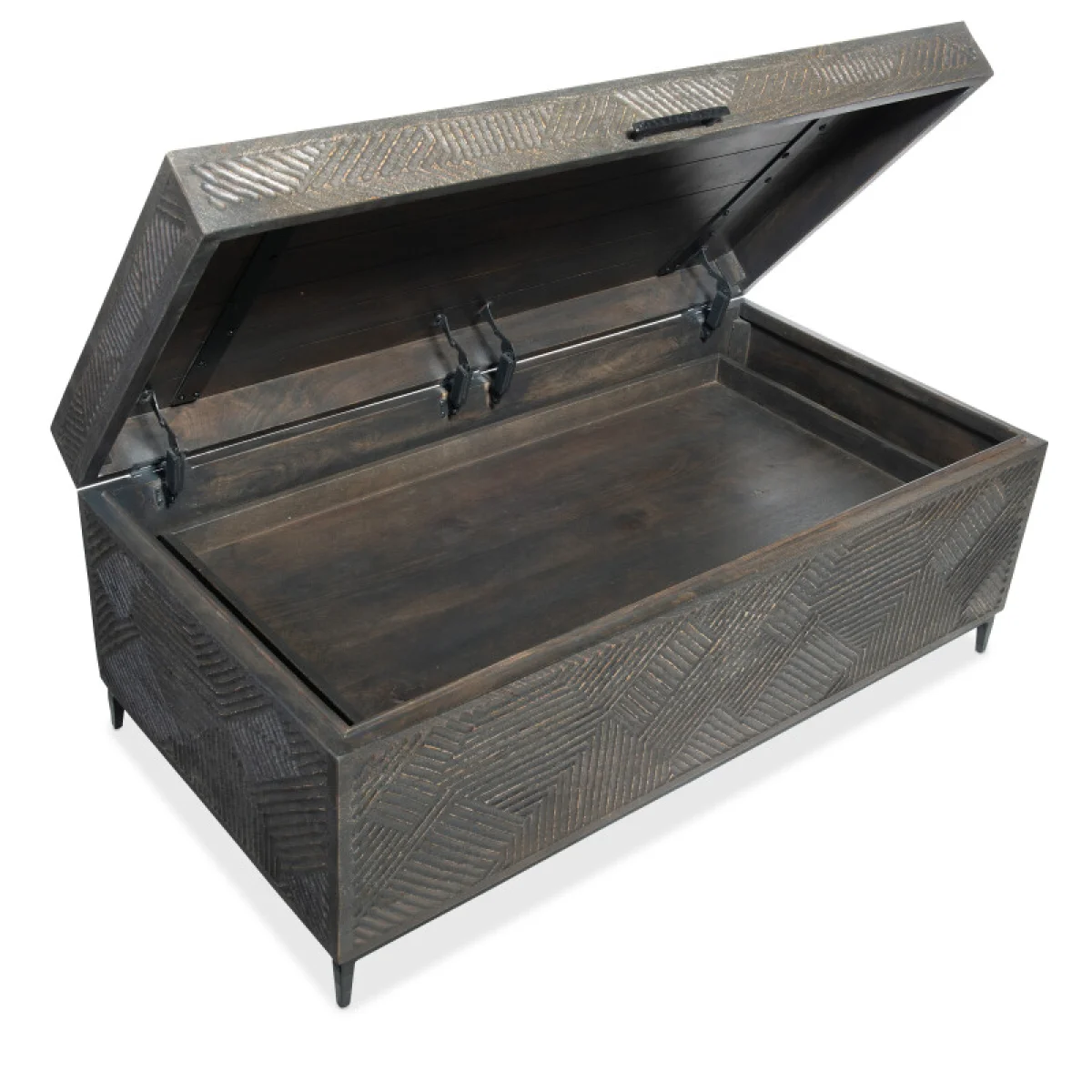 Commerce and Market Commerce & Market Carved Chest Cocktail Table Cocktail & Coffee Tables Cocktail & Coffee Tables 9