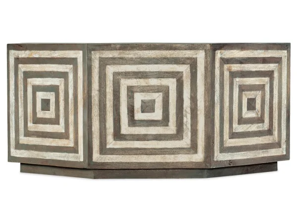 Commerce and Market Commerce & Market Octagonal Cocktail Table Cocktail & Coffee Tables Brown 4