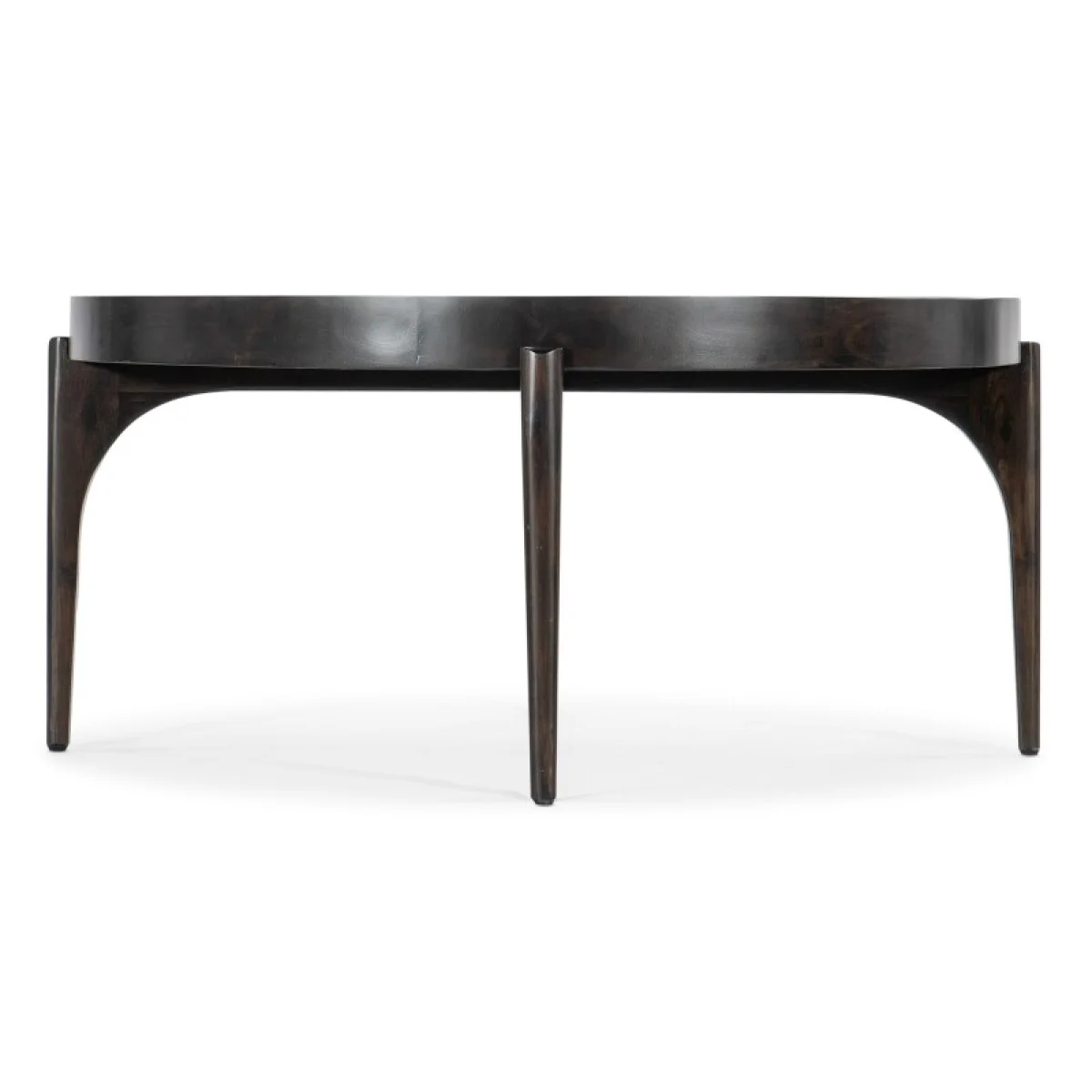 Commerce and Market Commerce & Market Round Cocktail Table Cocktail & Coffee Tables Brown 6