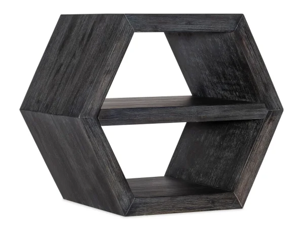 Commerce and Market Commerce & Market Honeycomb End Table End tables black