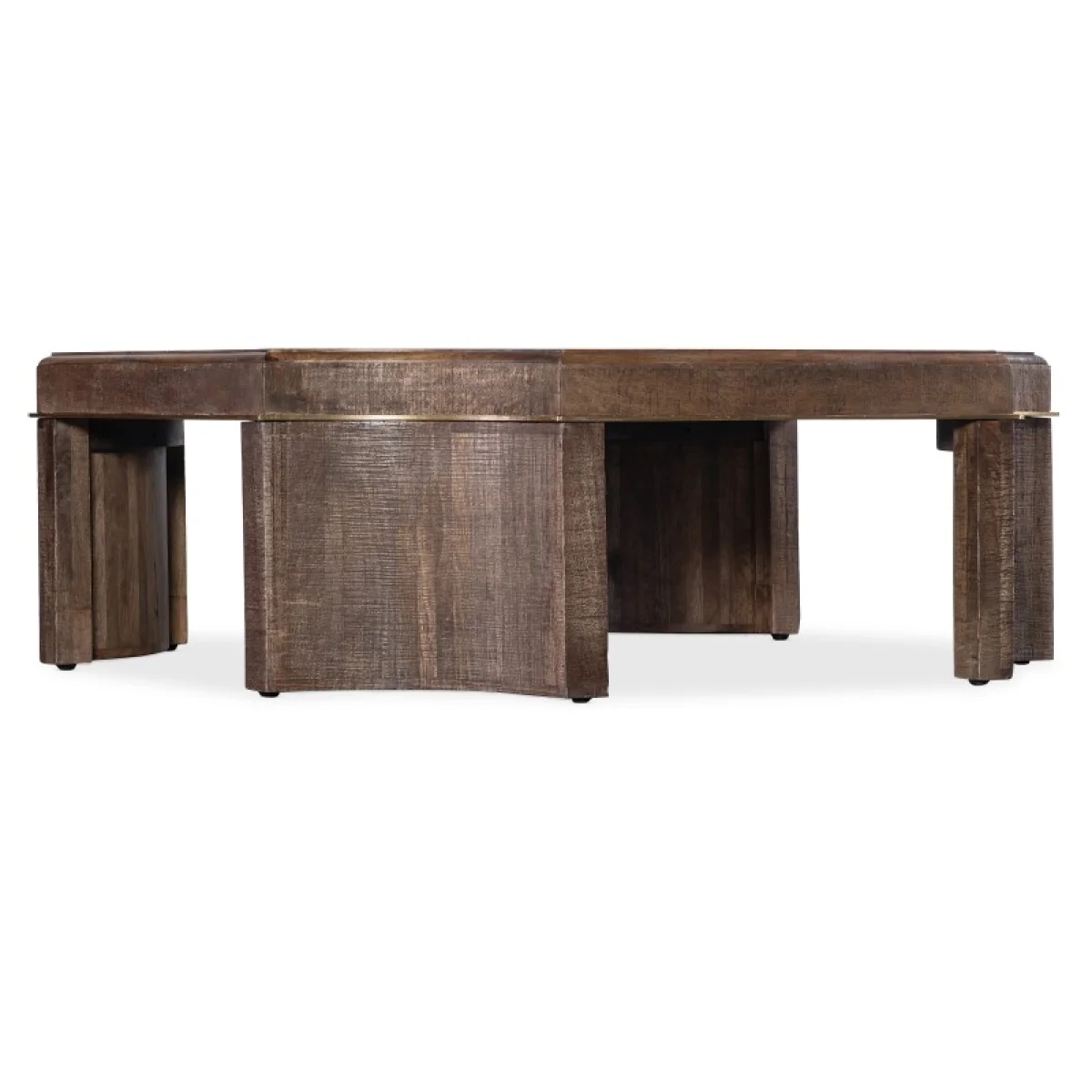 Commerce and Market Commerce & Market Cocktail Table Cocktail & Coffee Tables Brown 4