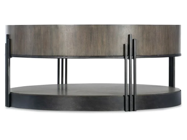 Commerce and Market Commerce & Market Skyline Cocktail Table Cocktail & Coffee Tables Brown