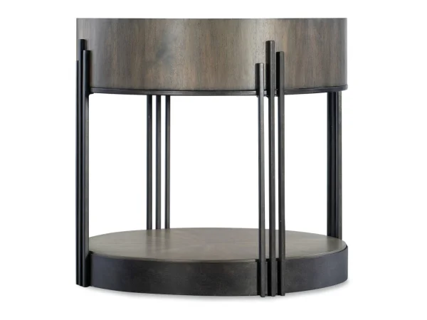 Commerce and Market Commerce & Market Skyline Side Table End tables Brown