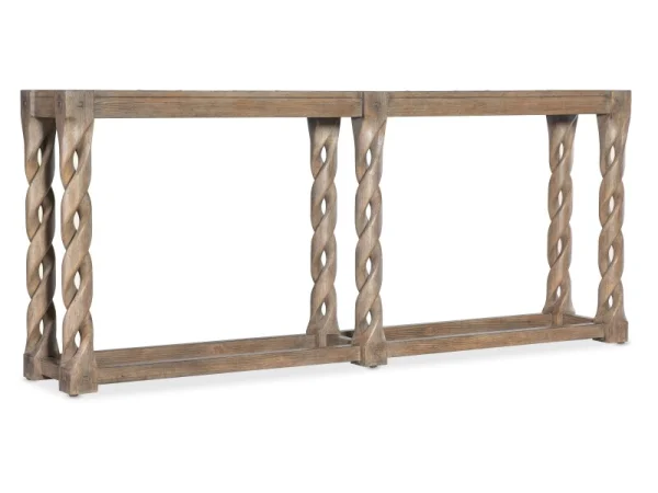 Commerce and Market Commerce & Market Jack O’bein Long Skinny Console Console Tables Brown