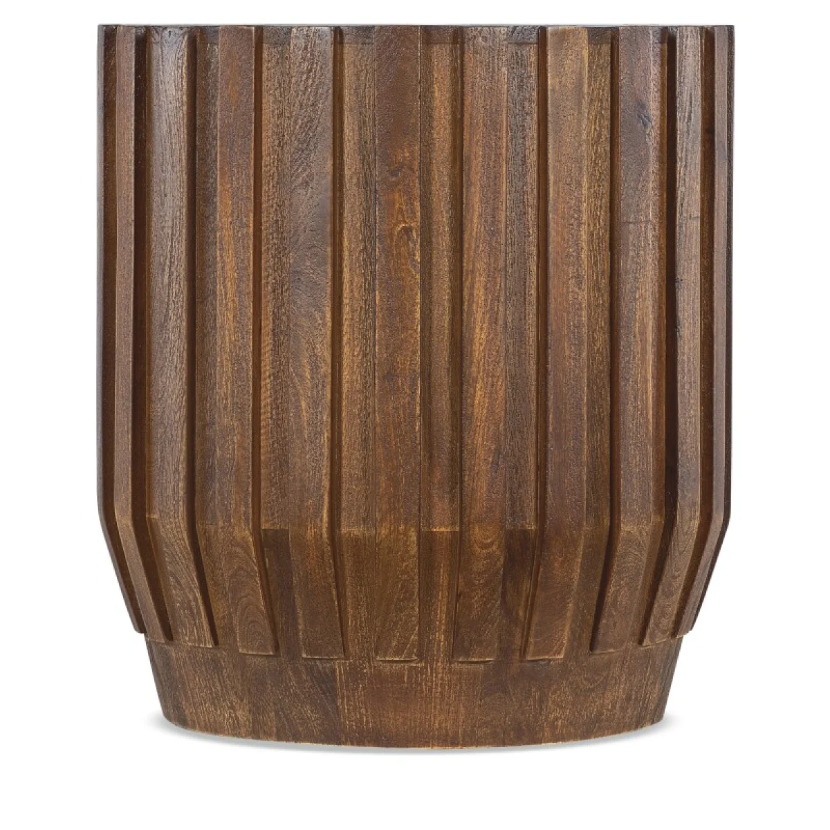 Commerce and Market Gears Round End Table End tables Brown 4
