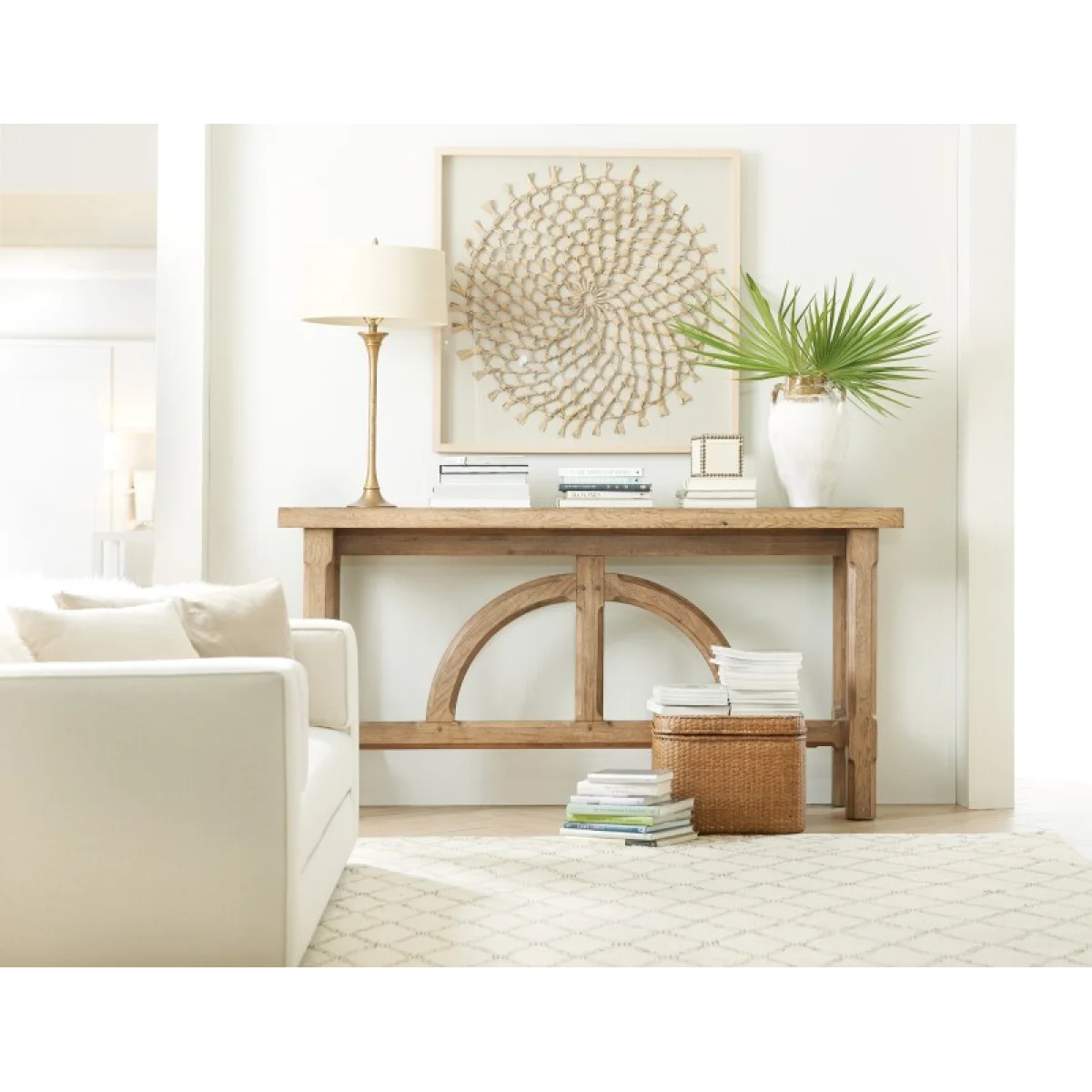 Commerce and Market Commerce & Market Console Console Tables Brown 12