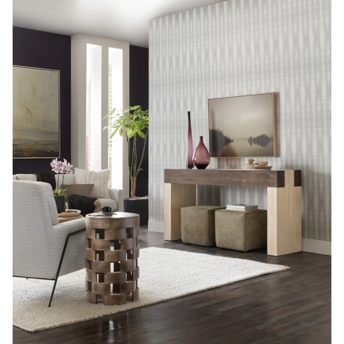 Commerce and Market Commerce & Market Console Table Console Tables Brown 8