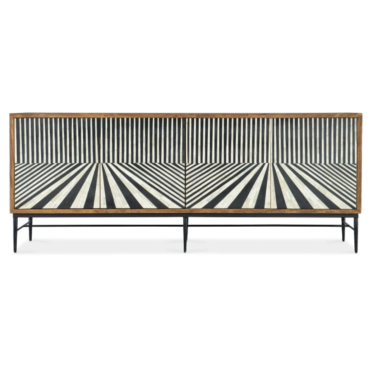 Commerce and Market Commerce & Market Linear Perspective Credenza Accent Furniture Accent Furniture 7