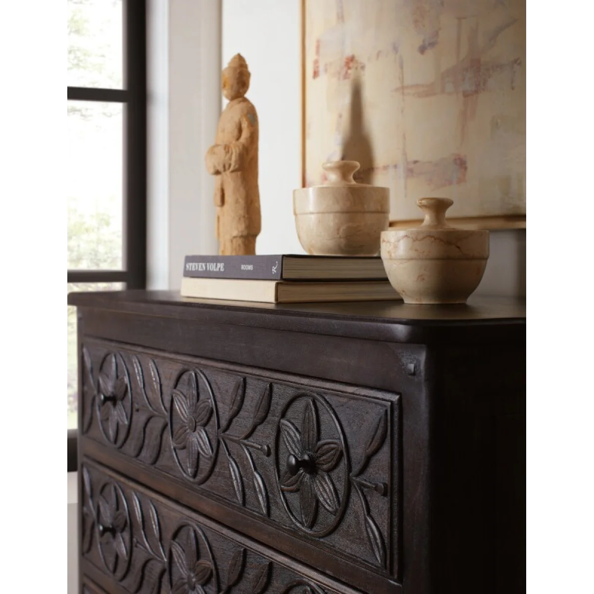 Commerce and Market Commerce & Market Flora Three-Drawer Chest Accent Furniture Accent Furniture 9