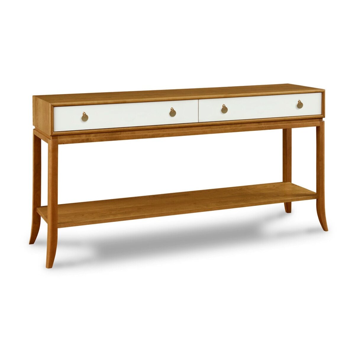 Martine Console Table Cream Console Tables Stickley Furniture 4
