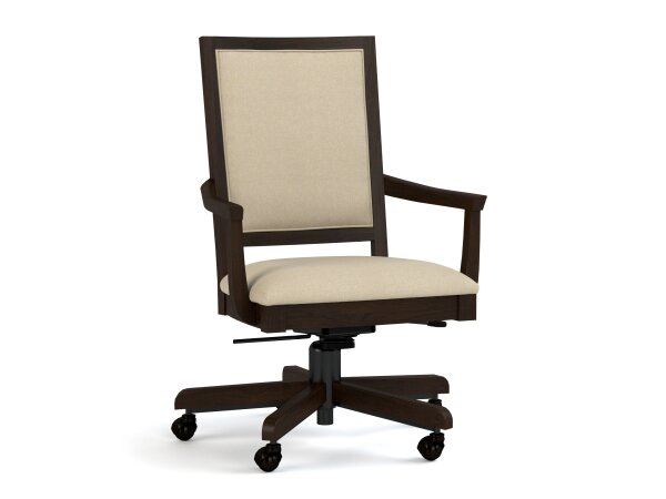 Origins Swivel-Tilt Arm Chair Office Chairs Stickley Furniture