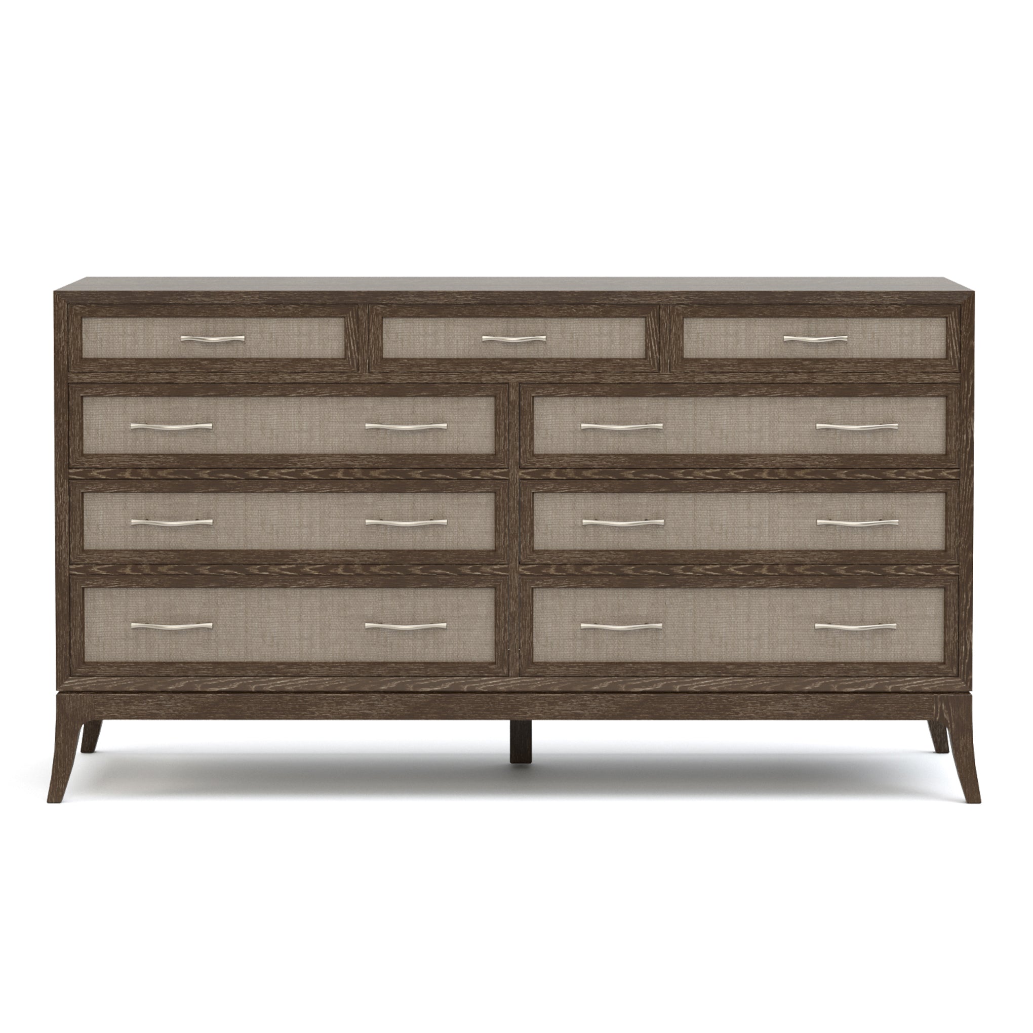Maidstone Nine-Drawer Dresser, Woven Jute