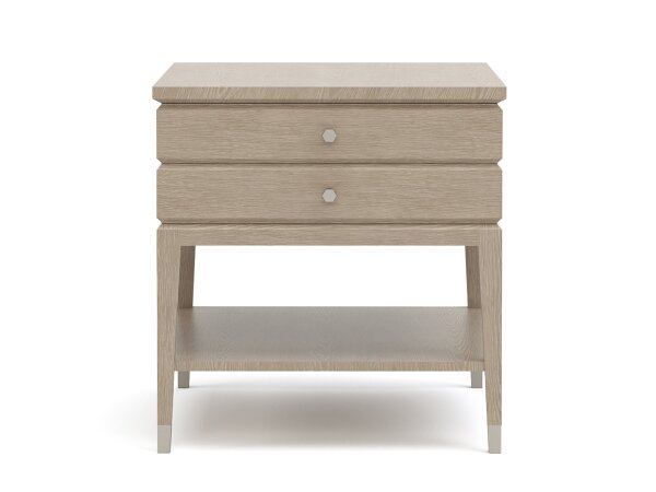 Maidstone Two-Drawer Side Table Chairside Tables Stickley Furniture