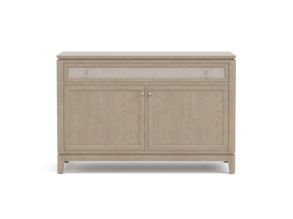 Maidstone Two-Door Console, Woven Jute Console Tables Stickley Furniture