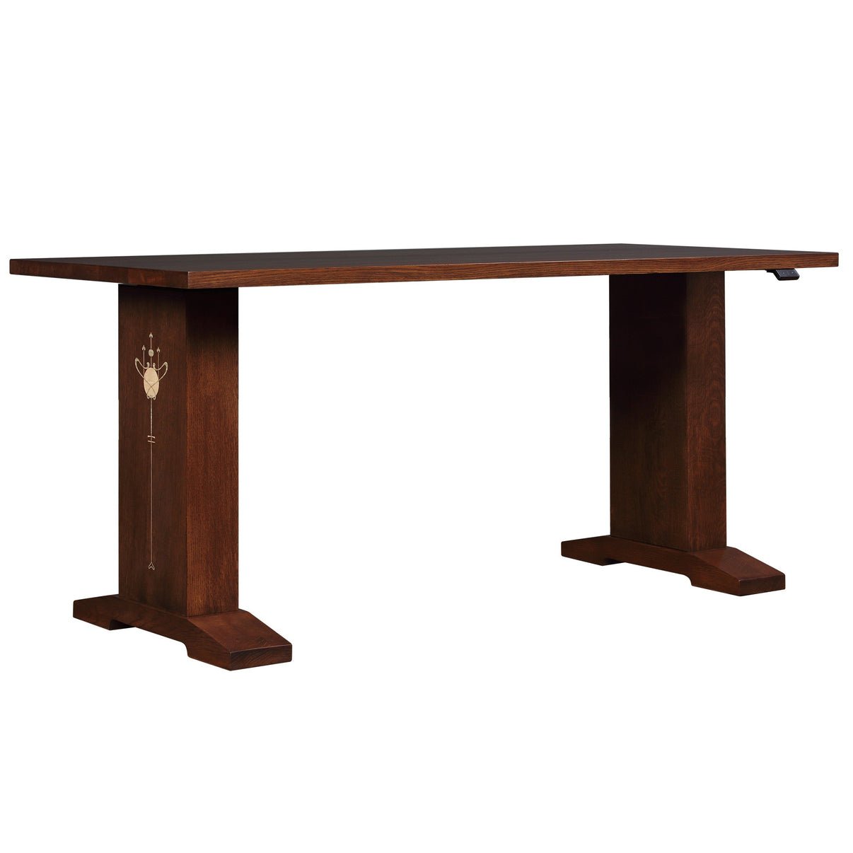 Harvey Ellis Hi-Lo Work Table Cherry