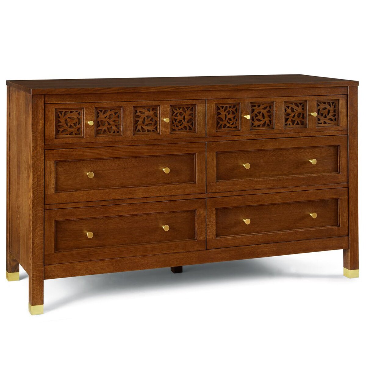 Surrey Hills Six-Drawer Dresser Dressers Customizable 4