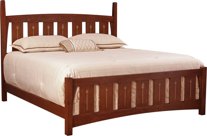 Harvey Ellis Bed California King Bed Cherry Harvey Ellis Bed California King Bed Cherry - Image 1