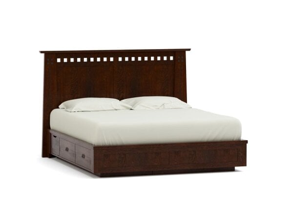 Highlands Platform Storage Bed Centennial California King Beds Stickley Furniture