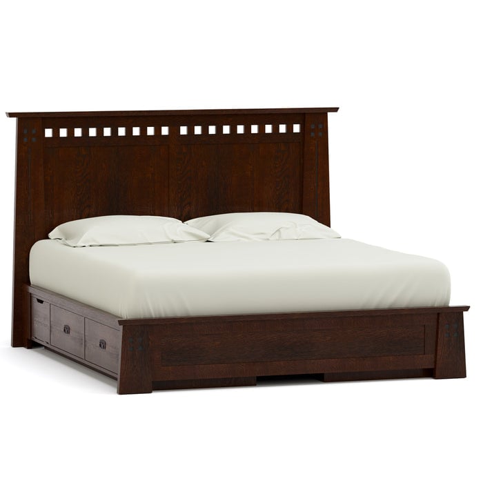 Highlands Platform Storage Bed Centennial California King