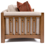 Highlands Oak Sofa - Image 4