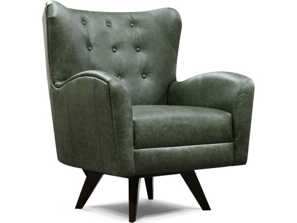 Harlow Leather Swivel Chair Chairs England