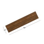 West End Maple 74" Credenza - Image 3