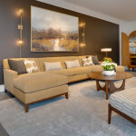 Walnut Grove Tufted-Back U-Shaped Sectional - Image 2