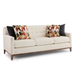 Walnut Grove 82-inch Tufted Back Sofa