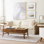 Martine Skirted Pillowback Sofa - Image 4