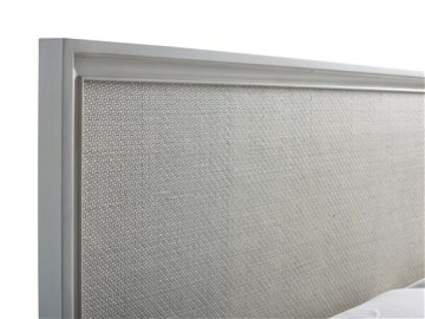 Summer Hill - French Gray Woven Accent Queen Bed - Image 3