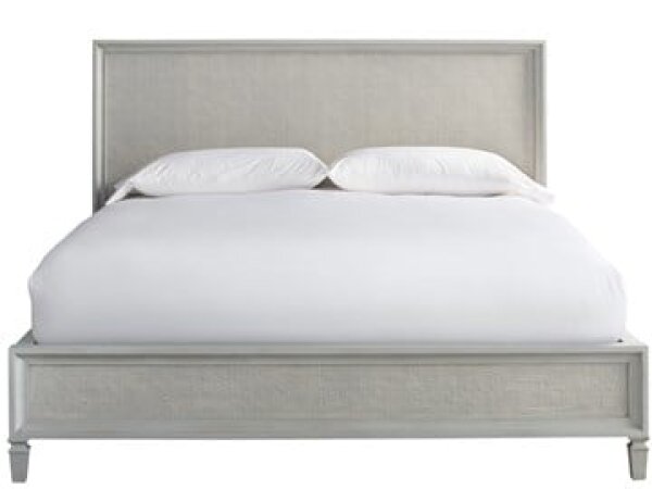 Summer Hill - French Gray Woven Accent Queen Bed - Image 2