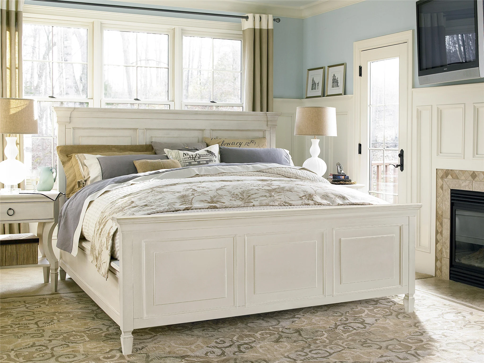 Summer Hill King Panel Bed Beds Universal Furniture 6 Summer Hill King Panel Bed Beds Universal Furniture 6