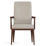 Walnut Grove Tall Upholstered Arm Chair Fabric