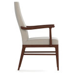 Walnut Grove Tall Upholstered Arm Chair Fabric - Image 3