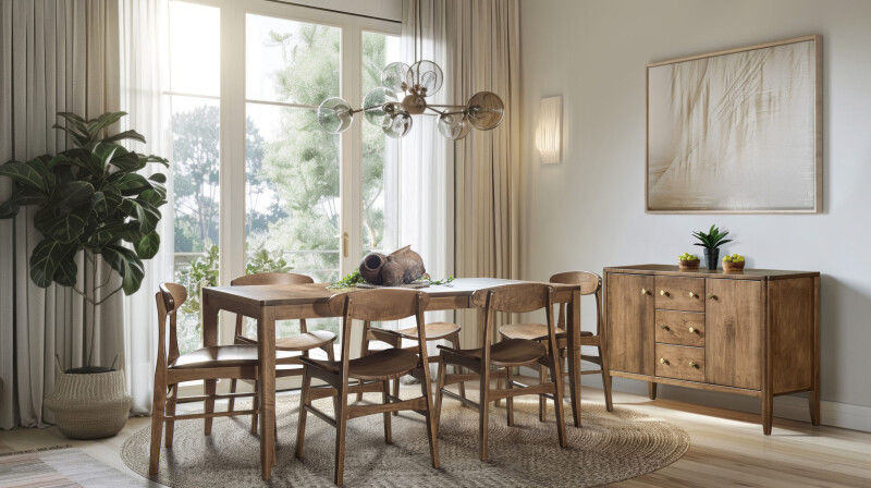 Anna Table and Harvey Chairs