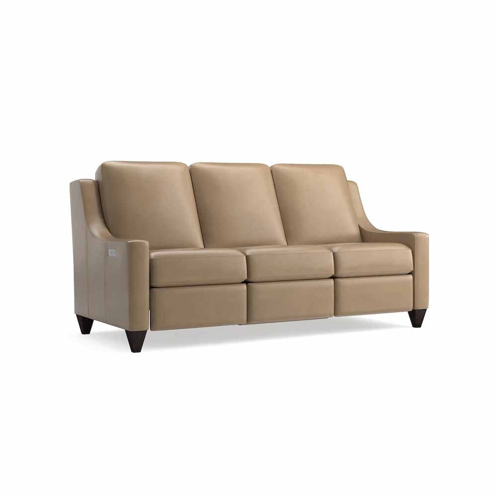 Magnificent Motion Reclining Leather Sofa