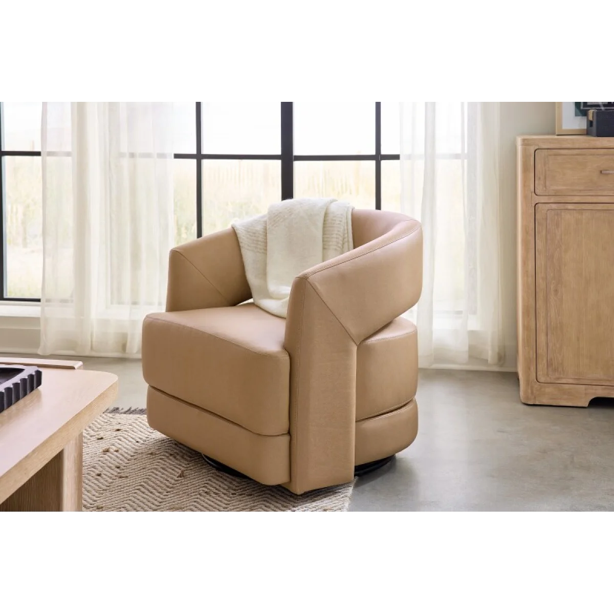 CC Keys Swivel Chair Chairs Beige 10