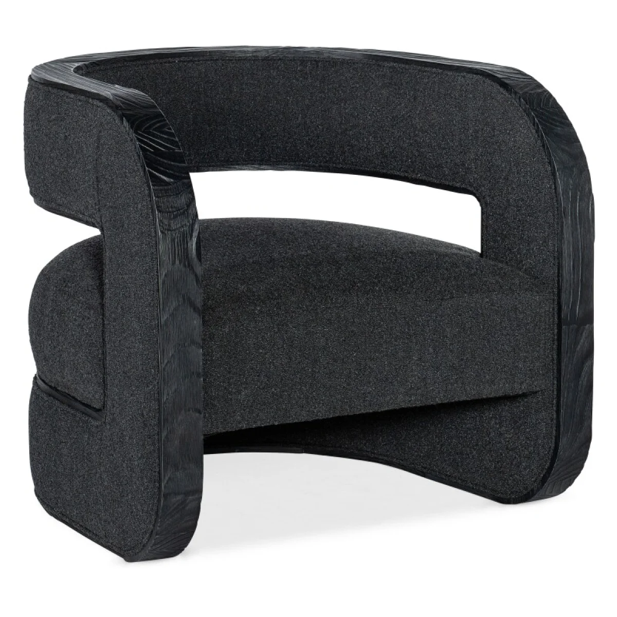 Burke Accent Chair Chairs black 4