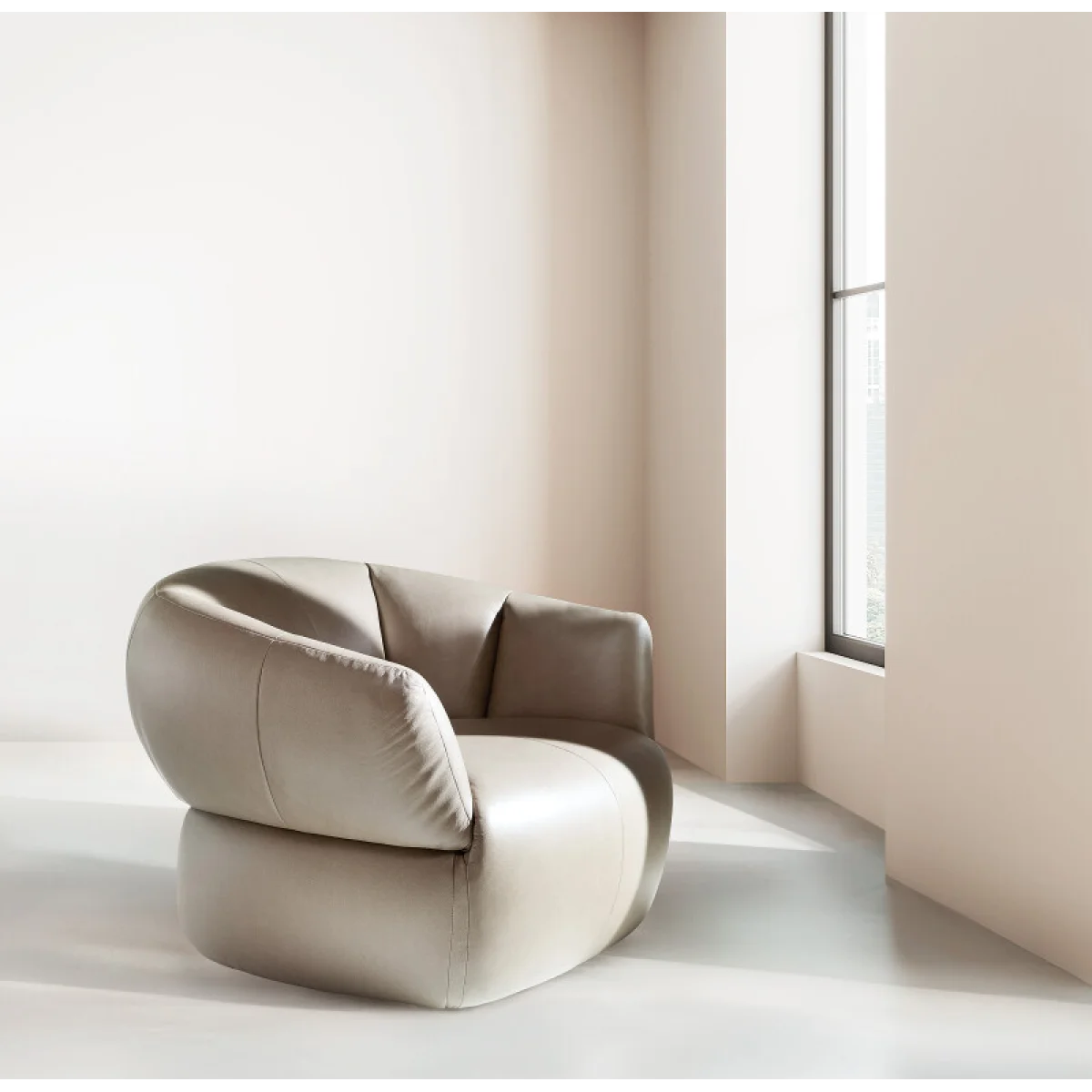 CC Aria Swivel Chair Chairs Brown 9