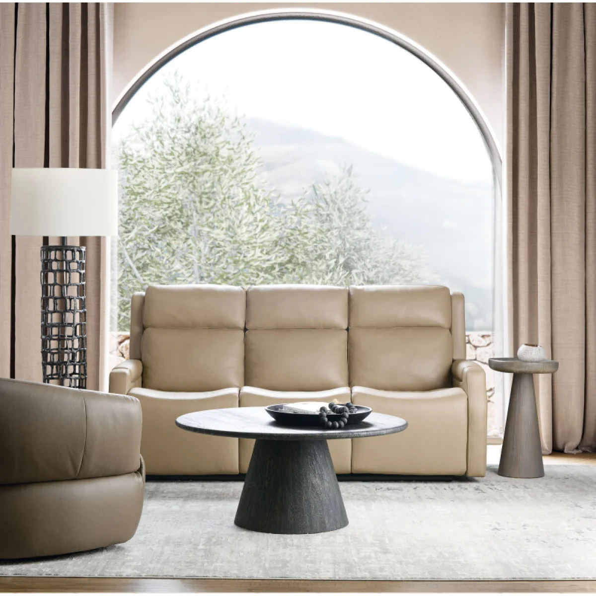 CC Aria Swivel Chair Chairs Brown 10