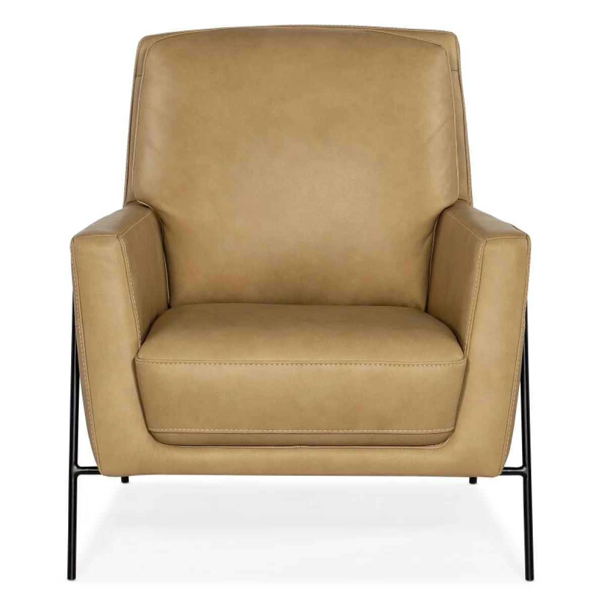 CC Amette Metal Frame Club Chair Chairs Brown 8