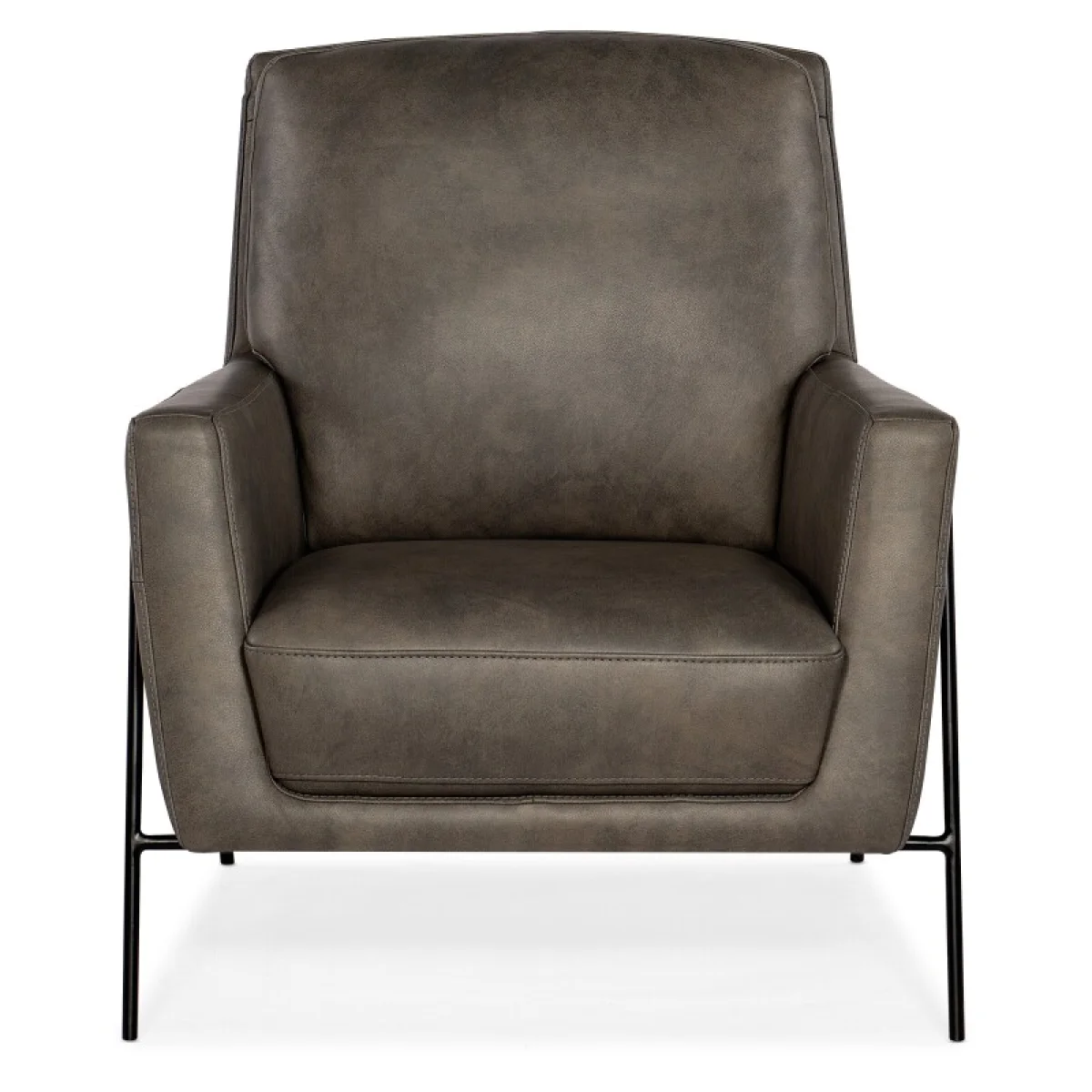 CC Amette Metal Frame Club Chair Chairs Brown 8