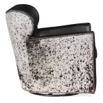 CC Kato Leather Swivel Chair with Salt Pepper HOH Chairs black 11