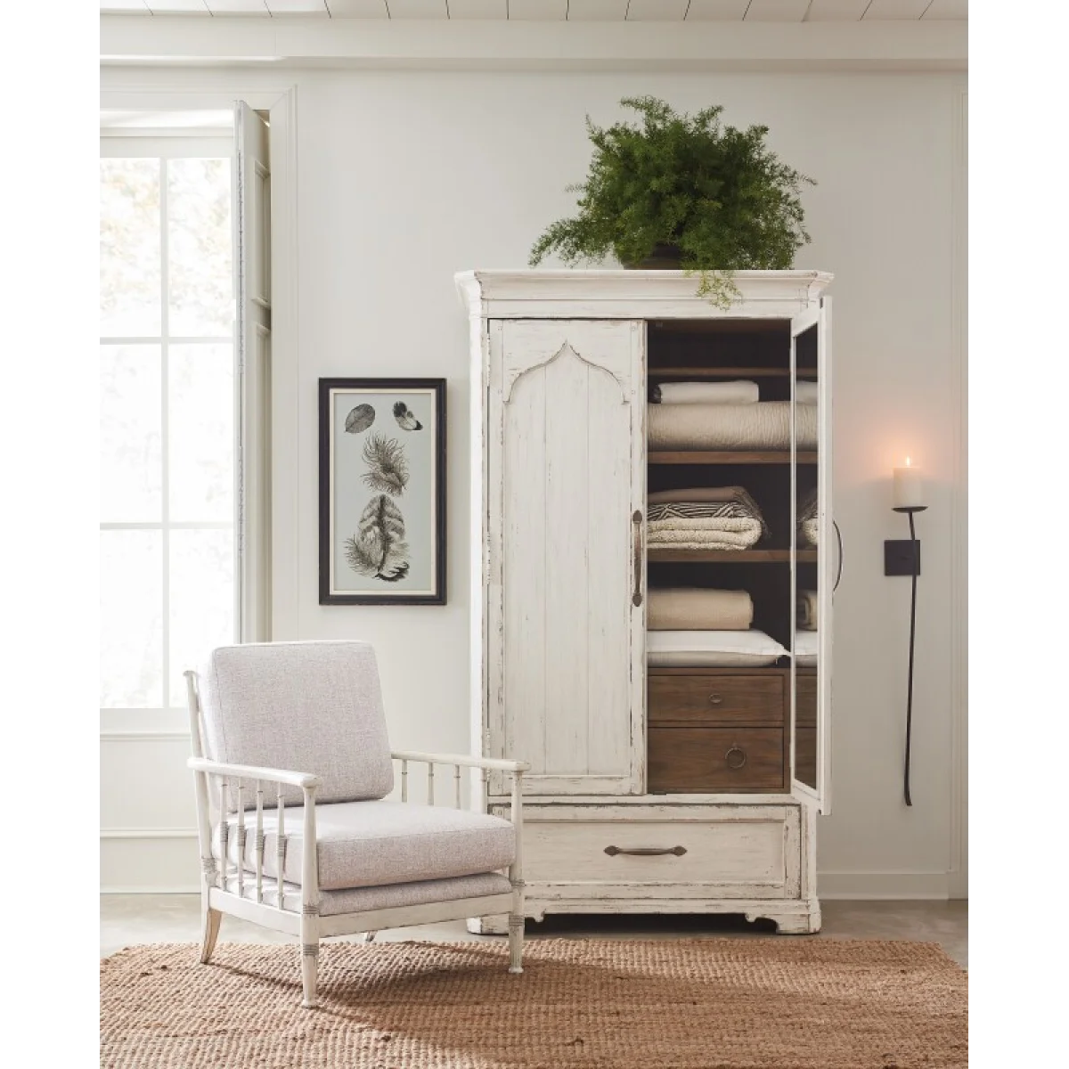 CC Prairie Upholstered Chair Chairs Beige 11